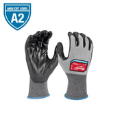 Milwaukee X-Large High Dexterity Cut 2 Resistant Polyurethane Dipped Outdoor & Work Gloves (2-Pack)